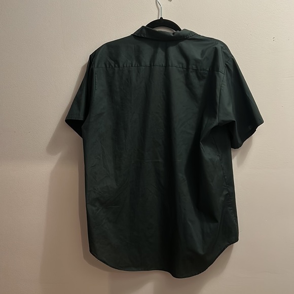 Vintage Dark Green Buttondown Medium - Picture 2 of 3